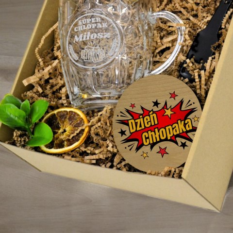 ZESTAW Z KUFLEM NA DZIEŃ CHŁOPAKA