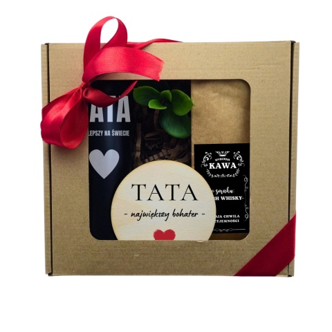 ZESTAW Z TERMOSEM I KAWĄ prezent dla taty