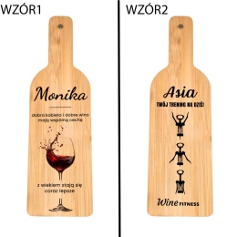 Zestaw do wina w bambusowym etui - akcesoria do wina, prezent dla kobiety