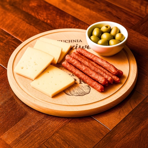 Bukowa deska grzybiarza – dla prawdziwego kuchennego kozaka