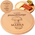 Bukowa deska grzybiarza – dla prawdziwego kuchennego kozaka