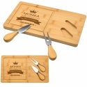 Deska do serów z grawerem - elegancki prezent dla kobiety