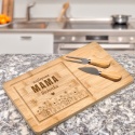 Deska do serów z grawerem – najlepszy prezent dla mamy