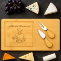 Deska do serów z grawerem - elegancki prezent dla kucharza