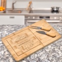 Deska do serów z grawerem - świąteczny prezent pod choinkę
