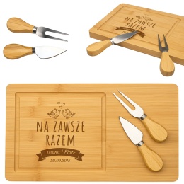 Deska do serów z grawerem – symboliczny prezent dla żony