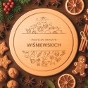 Deska kuchenna z grawerem - świąteczne smakołyki rodziny