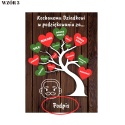 DREWNIANY OBRAZ DLA DZIADKÓW - NADRUK UV NA DREWNIE