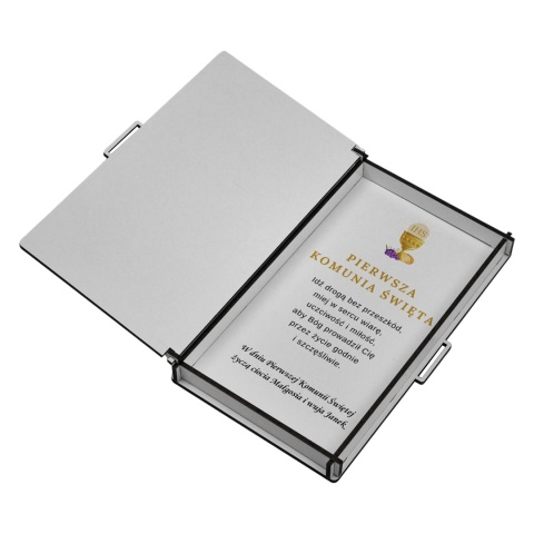 PAMIĄTKA NA KOMUNIĘ - PUDEŁKO NA PIENIĄDZE