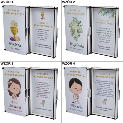 PAMIĄTKA NA KOMUNIĘ - PUDEŁKO NA PIENIĄDZE