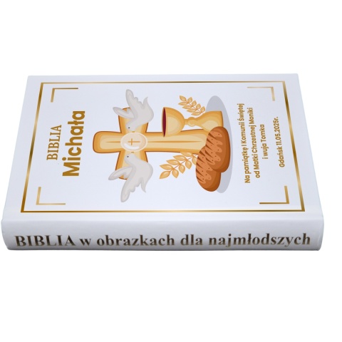 PERSONALIZOWANA BIBLIA NA KOMUNIĘ