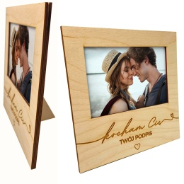 PERSONALIZOWANA RAMKA NA ZDJĘCIA 20X20cm NA WALENTYNKI