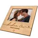 PERSONALIZOWANA RAMKA NA ZDJĘCIA 20X20cm NA WALENTYNKI