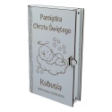 PUDEŁKO NA CHRZEST NA PIENIĄDZE PAMIĄTKA CHRZTU ŚWIĘTEGO GRAWEROWANE