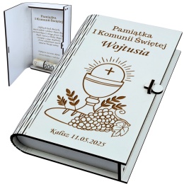 PUDEŁKO NA PIENIĄDZE PAMIĄTKA KOMUNII ŚWIĘTEJ