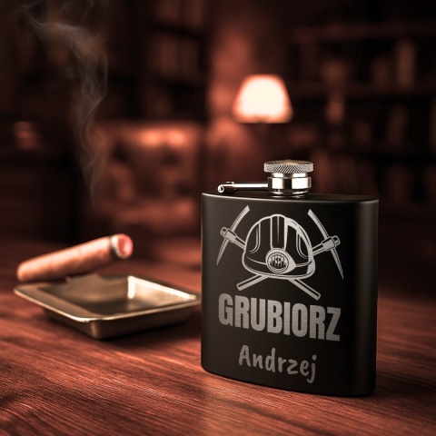 Piersiówka dla górnika - wyjątkowy prezent na barbórkę