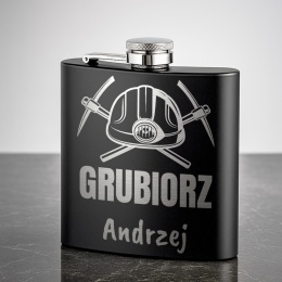 Piersiówka dla górnika - wyjątkowy prezent na barbórkę