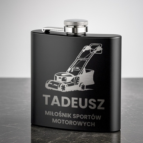 Piersiówka z grawerem dla ogrodnika - wyjątkowy prezent