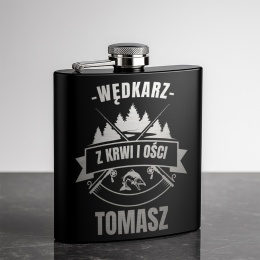 Piersiówka z grawerem - wyjątkowy prezent dla wędkarza