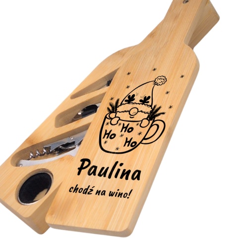 Zestaw do wina w bambusowym etui – świąteczny prezent dla bliskiej osoby
