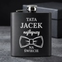 Personalizowana Piersiówka z Grawerem dla Taty na Dzień Ojca