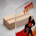 Personalizowana Statuetka Super Tata na Dzień Ojca