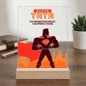 Personalizowana Statuetka Super Tata na Dzień Ojca
