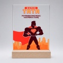 Personalizowana Statuetka Super Tata na Dzień Ojca