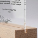Personalizowana Statuetka z Podziękowaniem dla Nauczyciela na Zakończenie Roku Szkolnego