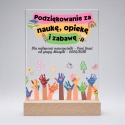 Personalizowana statuetka z podziękowaniem dla Nauczycielki na zakończenie roku szkolnego
