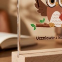 Personalizowana statuetka z sową dla nauczyciela na Zakończenie Roku Szkolnego