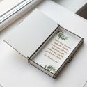 Personalizowane pudełko na pieniądze na ślub z motywem tańczącej pary