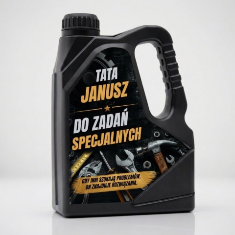 Personalizowany Zestaw Narzędzi Kanister dla Taty na Dzień Ojca