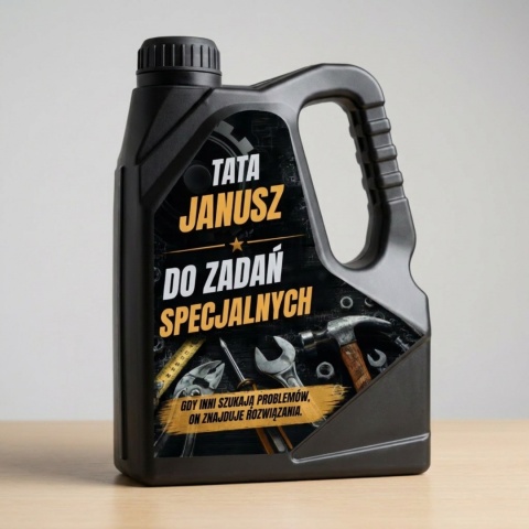 Personalizowany Zestaw Narzędzi Kanister dla Taty na Dzień Ojca