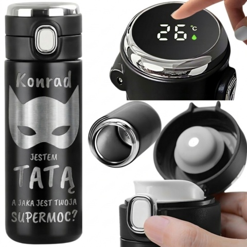 Prezent dla taty na święta – personalizowany termos