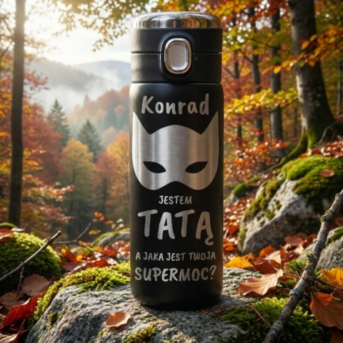 Prezent dla taty na święta – personalizowany termos