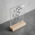 Statuetka SUPER Tata na Dzień Ojca z personalizacją
