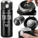 Termos LED 420ml z grawerem dla taty