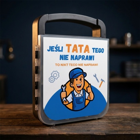 Walizka z narzędziami dla taty - jeśli tata tego nie naprawi, to nikt tego nie naprawi