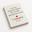 Notes A5 biały Wielkie Serce