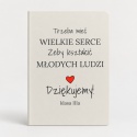 Notes A5 biały Wielkie Serce
