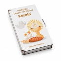 Pamiątka prezent na chrzest - Pudełko na pieniądze z motywem gołębicy i kielicha
