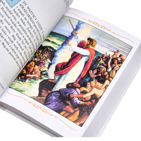 Prezent na chrzest - piękna pamiątka biblia personalizowana dla dzieci ze zdjęciem
