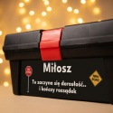 Skrzynka narzędziowa z personalizacją na 18 urodziny