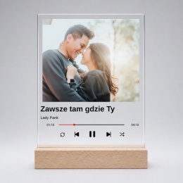 Statuetka personalizowana ze zdjęciem prezent dla męża na Dzień Chłopaka