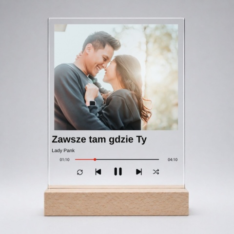 Statuetka personalizowana ze zdjęciem prezent dla męża na Dzień Chłopaka