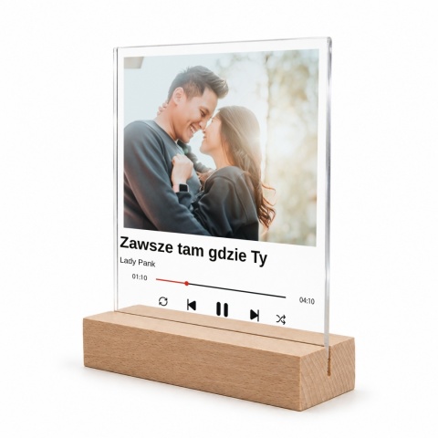Statuetka personalizowana ze zdjęciem prezent dla męża na Dzień Chłopaka