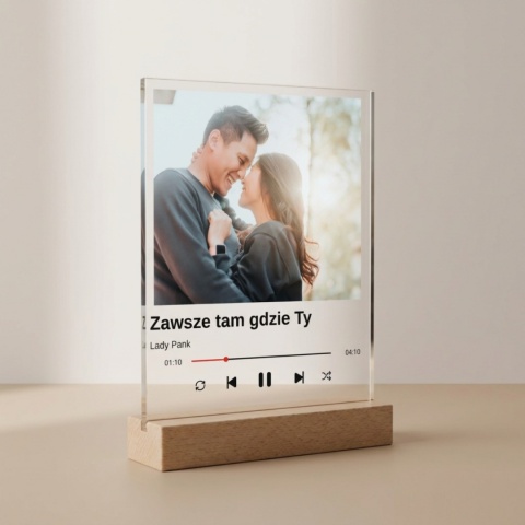Statuetka personalizowana ze zdjęciem prezent dla męża na Dzień Chłopaka