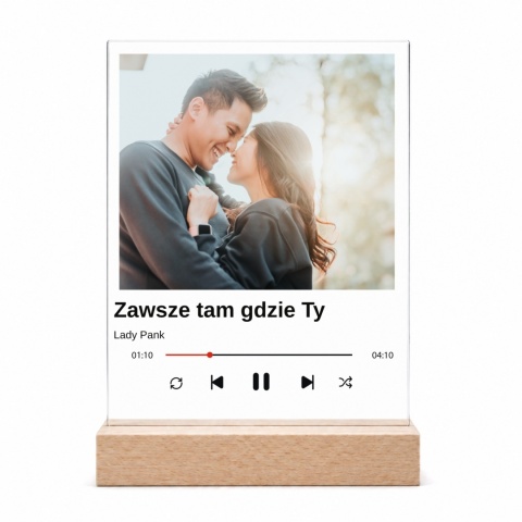 Statuetka personalizowana ze zdjęciem prezent dla męża na Dzień Chłopaka