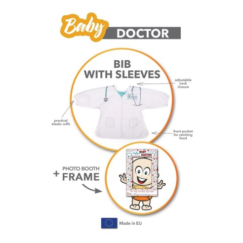 Baby Doctor - Śliniak z rękawami Baby Doctor - Śliniak z rękawami